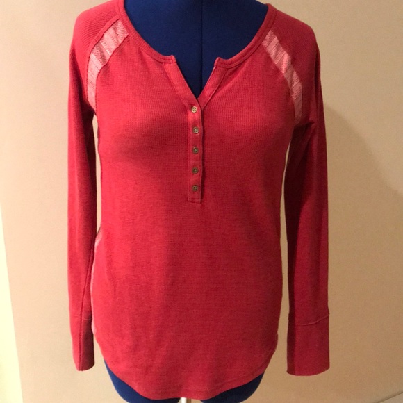Lucky Brand Tops - NWOT-Lucky Brand Coral Pattern Thermal